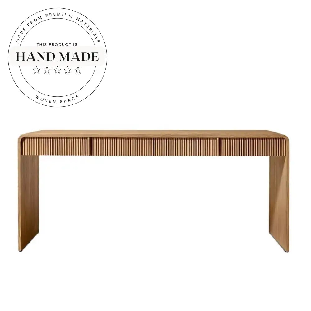 Modern Nordic Solid Wood Storage Study Table Computer Desk