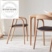 Modern Nordic Solid Wood Upholstered Dining Chair for Home & Hotel