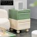 Modern Nordic Square Plastic Storage Cabinet with Single Drawer