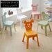 Modern Nordic Stackable Kids Plastic Dining Chair Armless Leisure Seat