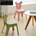 Modern Nordic Stackable Kids Plastic Dining Chair Armless Leisure Seat