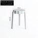 Modern Nordic Stackable Round Plastic Dining & Home Stool