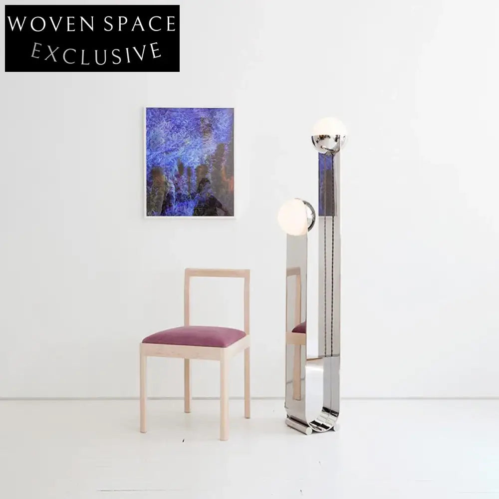 Modern Nordic Stainless Steel LED Floor Lamp, Elegant Corner Living Room Lighting