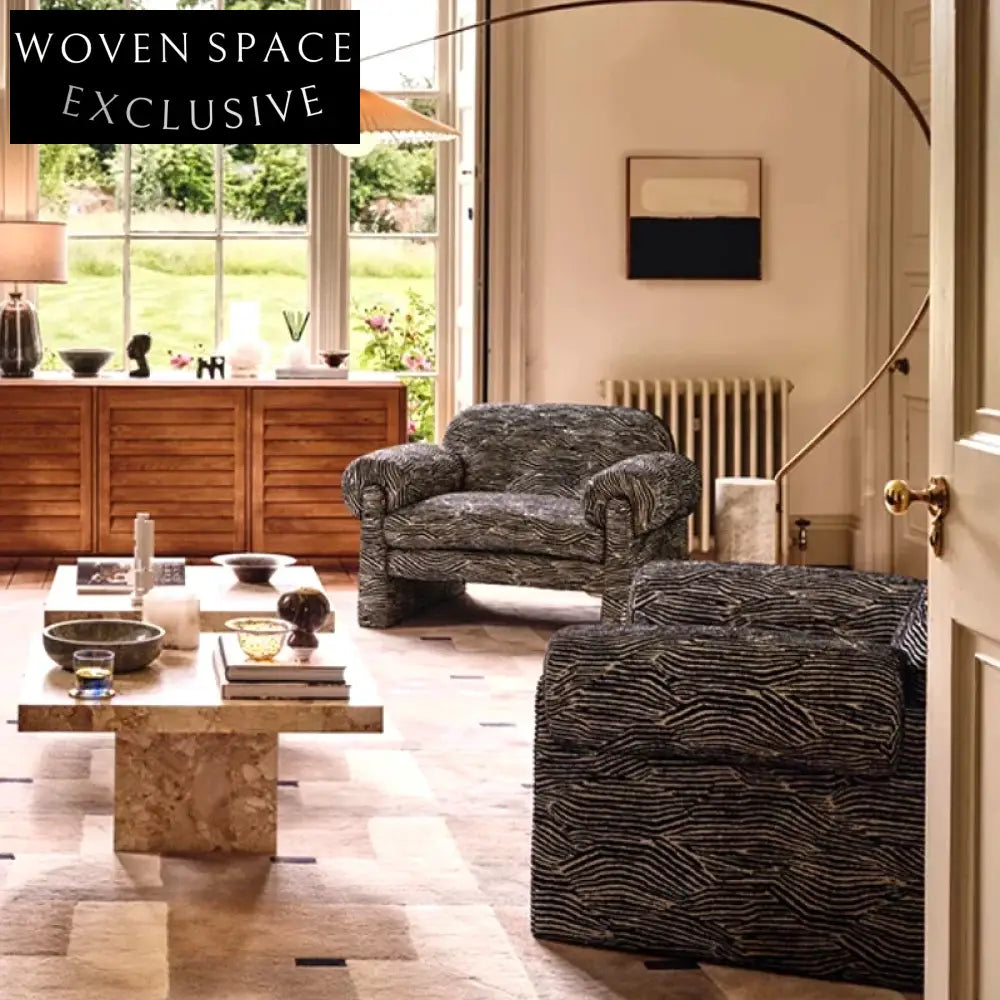 Modern Nordic Style Geometric Polyester Area Rug - Thick 13mm Rectangular Carpet