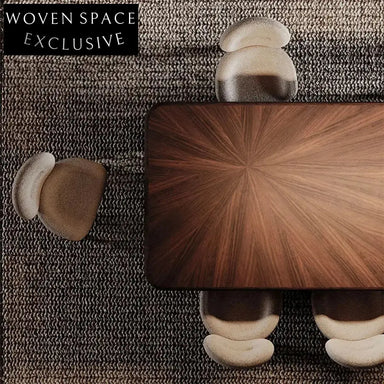 Modern Nordic Teddy Fabric Backrest Solid Ash Wood Dining Chair