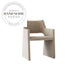 Modern Nordic Velvet Armchair with Solid Wood Legs Vanity Chair