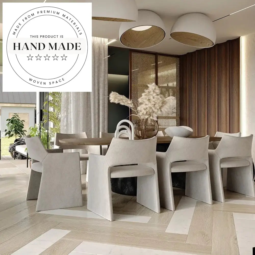 Modern Nordic Velvet Armchair with Solid Wood Legs Vanity Chair