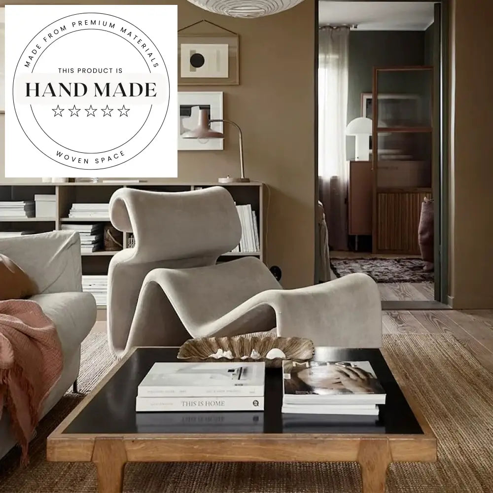 Modern Nordic Velvet Leisure Accent Chair for Living Room and Lounge