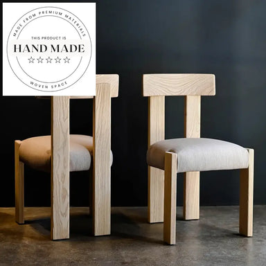 Modern Nordic Velvet Upholstered Leisure Solid Wood Frame Dining Chair