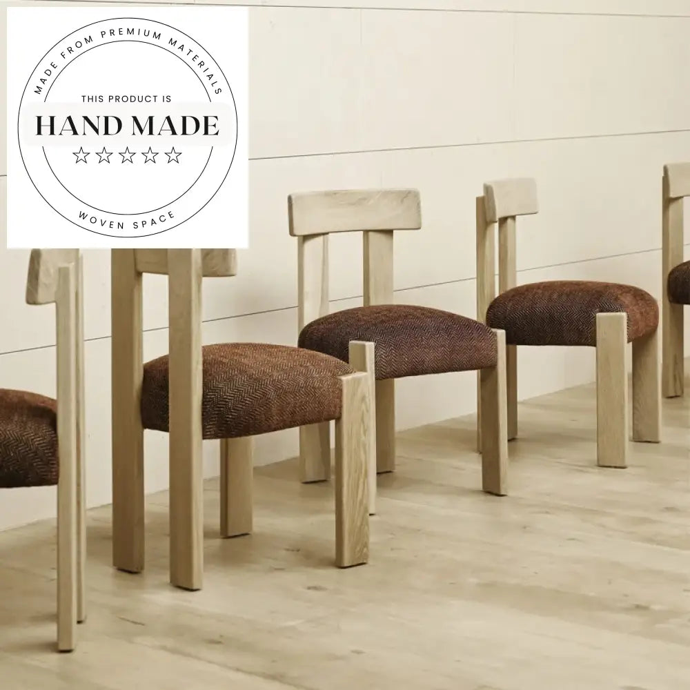 Modern Nordic Velvet Upholstered Leisure Solid Wood Frame Dining Chair