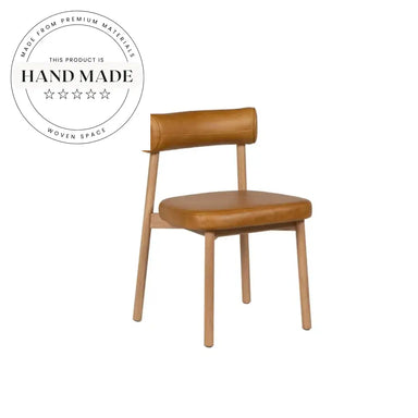 Modern Nordic White Boucle Curved Backrest Dining Chair