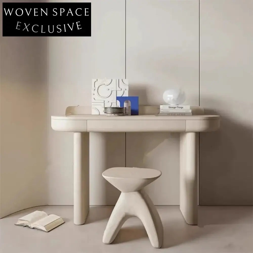 Modern Nordic Wood Computer Desk for Home Office Bedroom Study