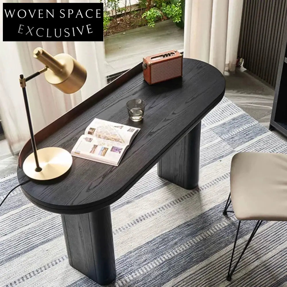 Modern Nordic Wood Computer Desk for Home Office Bedroom Study