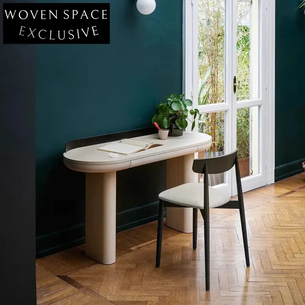 Modern Nordic Wood Computer Desk for Home Office Bedroom Study