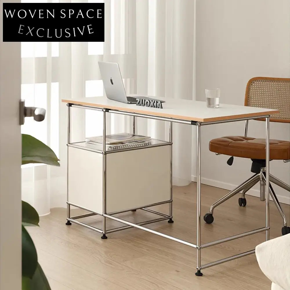 Modern Nordic Wooden Dressing Table for Bedroom or Home Office