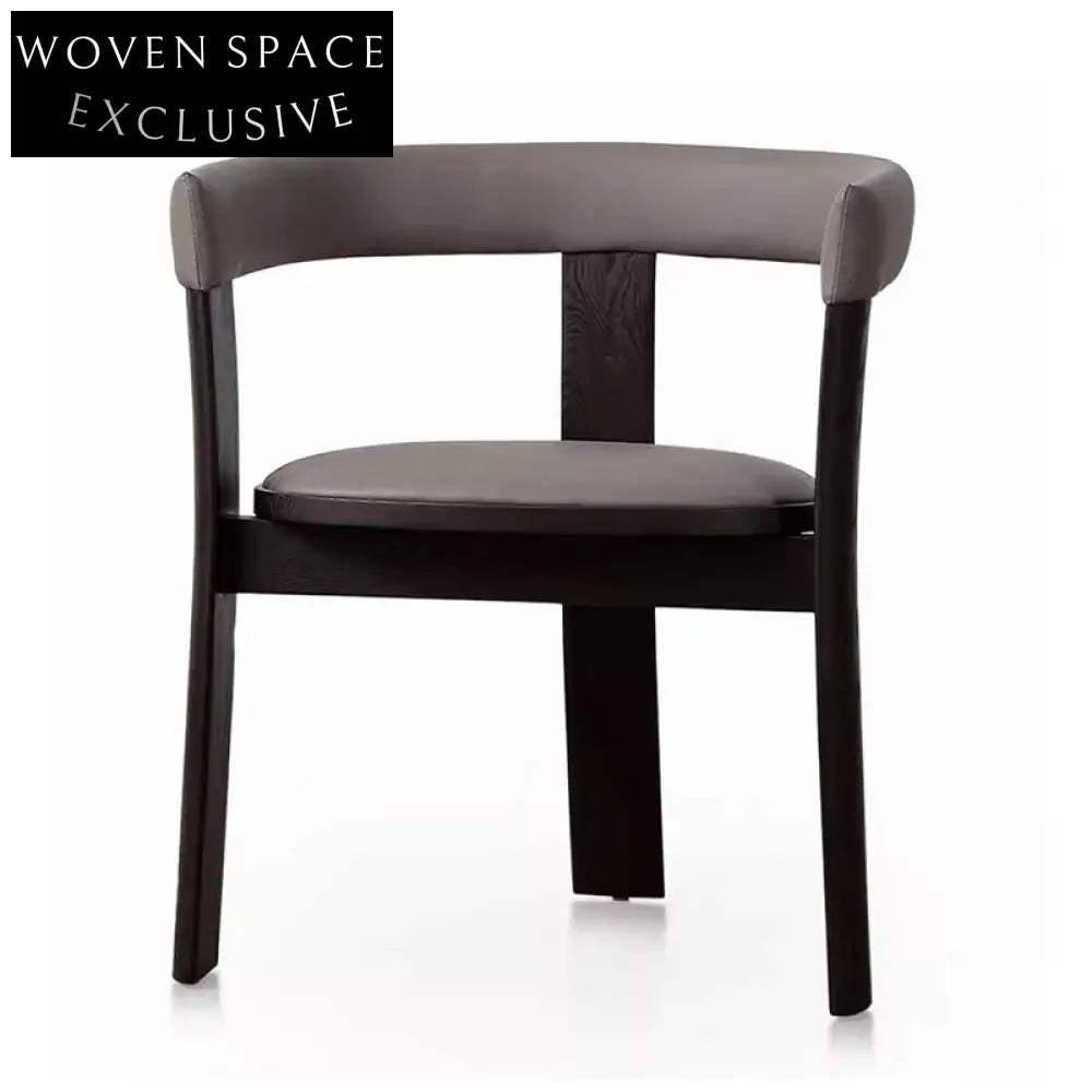 Modern Nordic Wooden Upholstered Dining Room & Restaurant Chair