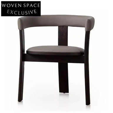Modern Nordic Wooden Upholstered Dining Room & Restaurant Chair