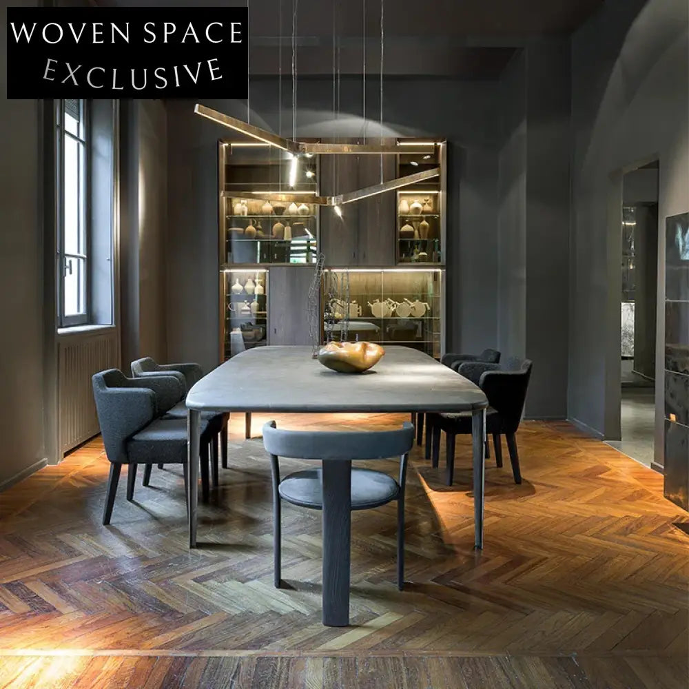 Modern Nordic Wooden Upholstered Dining Room & Restaurant Chair