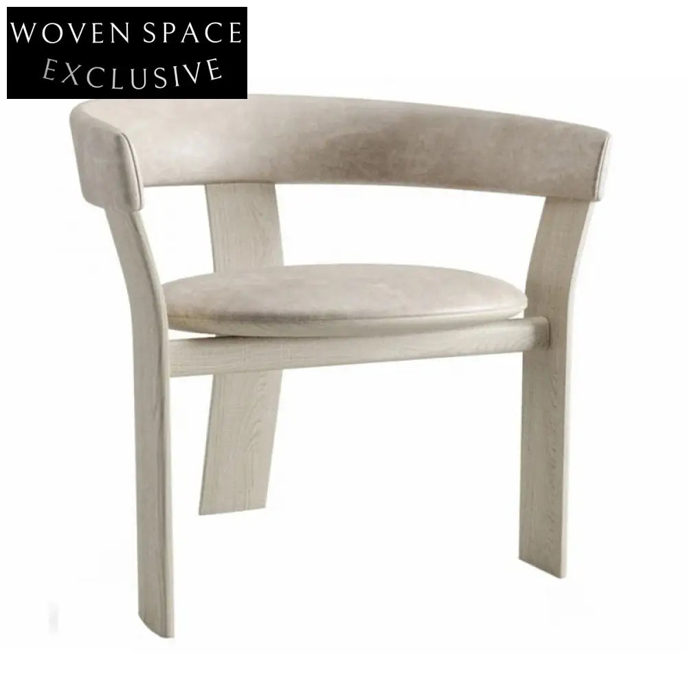 Modern Nordic Wooden Upholstered Dining Room & Restaurant Chair