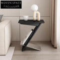 Modern Nordic Z-Shaped Solid Ash Wood Small Living Room Coffee Table