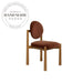 Modern Oak Solid Wood Dining Chair for Home, Restaurant, Banquet