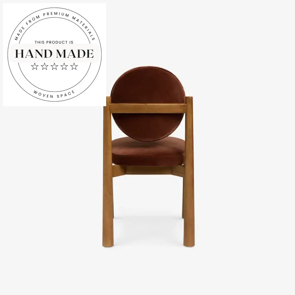 Modern Oak Solid Wood Dining Chair for Home, Restaurant, Banquet