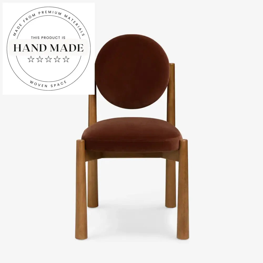 Modern Oak Solid Wood Dining Chair for Home, Restaurant, Banquet