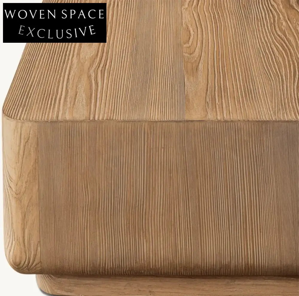 Modern Wooden Living Room Coffee Table - Rectangular Design for Indoor Decor