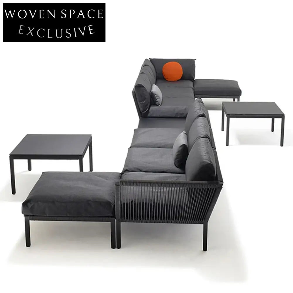 Modern Outdoor Patio Sofa Chair Set for Garden and Poolside Comfort