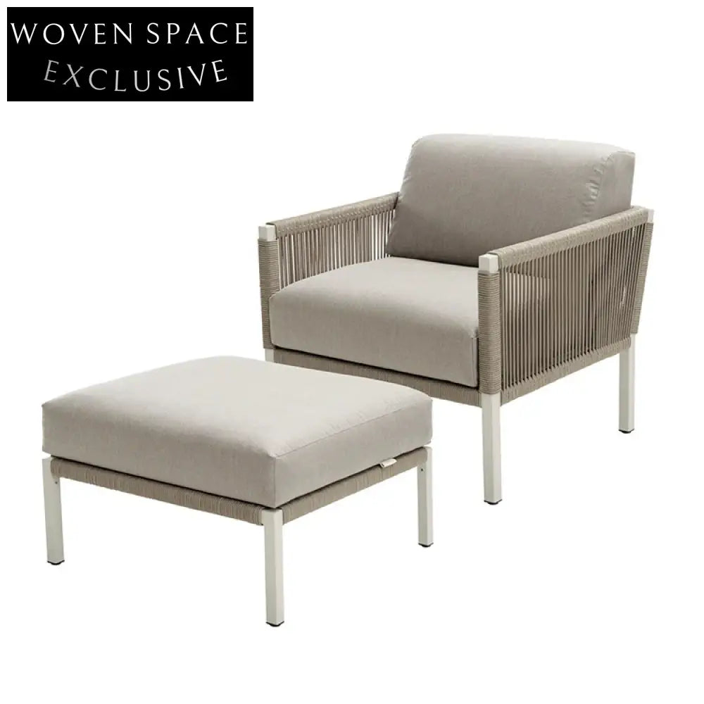 Modern Outdoor Patio Sofa Chair Set for Garden and Poolside Comfort