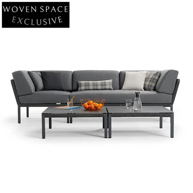 Modern Outdoor Patio Sofa Chair Set for Garden and Poolside Comfort