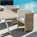 Modern Outdoor Rattan Patio Armchair & Sofa Set Durable Leisure Furniture