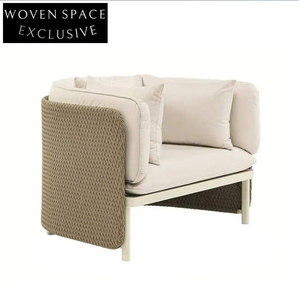 Modern Outdoor Rattan Patio Armchair & Sofa Set Durable Leisure Furniture