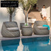 Modern Outdoor Rattan Weaving Patio Garden Sofa Chair Furniture Set