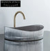 Modern Oval Tempered Glass Bathroom Vessel Sink Basin for Elegant Washrooms