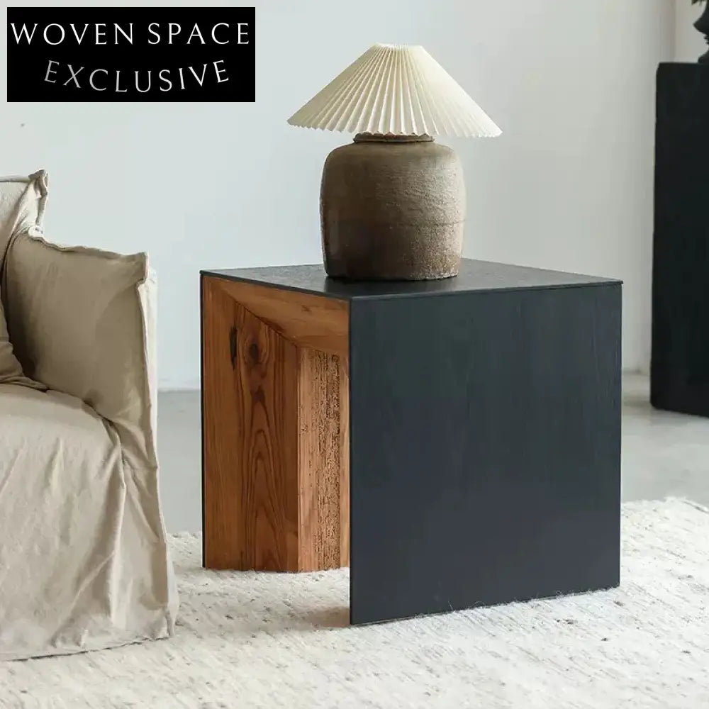 Modern Pine Wood Living Room Coffee Table, Rich Walnut Finish, Custom Sizes, Coffee Table