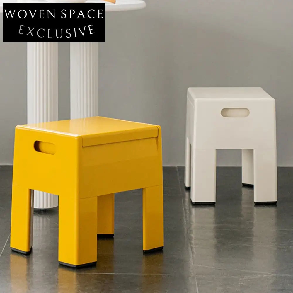 Modern Plastic Coffee Table Side End Table Storage for Living Room