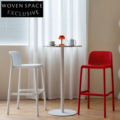 Modern Plastic Stackable High Bar Stool for Outdoor Wedding Events