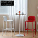 Modern Plastic Stackable High Bar Stool for Outdoor Wedding Events