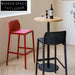 Modern Plastic Stackable High Bar Stool for Outdoor Wedding Events