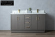 Modern Plywood Bathroom Vanity Cabinet, Soft-Close Doors, Integrated Storage