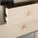 Modern Plywood Bedside Table with Storage Drawers for Bedroom and Hotel