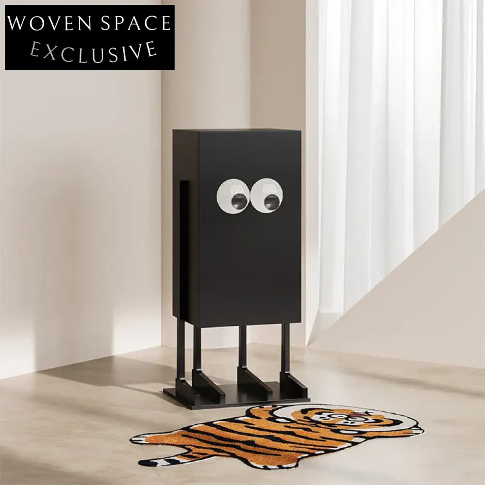 Modern Plywood Side Table, Unique Long Legs, Versatile Accent Furniture