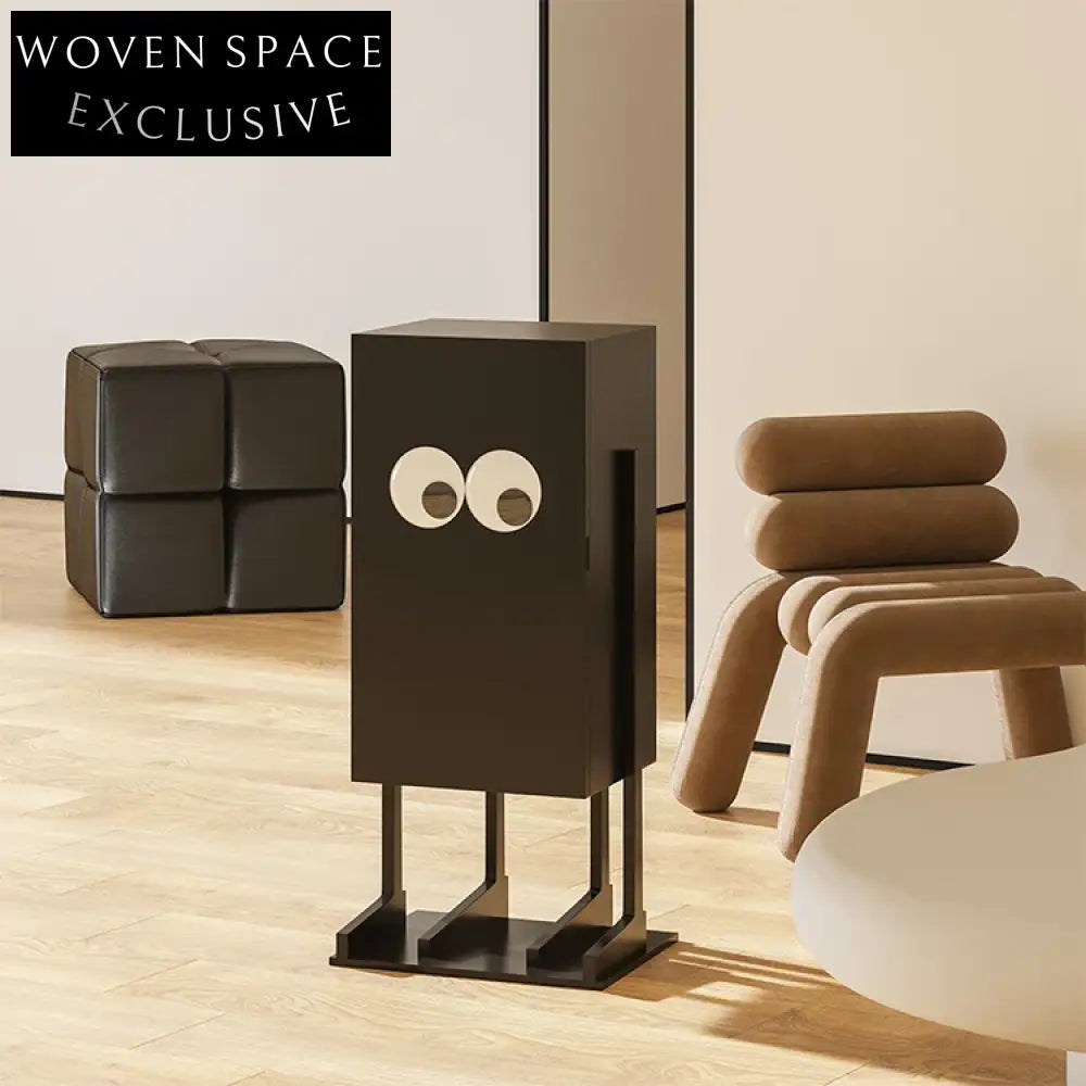 Modern Plywood Side Table, Unique Long Legs, Versatile Accent Furniture