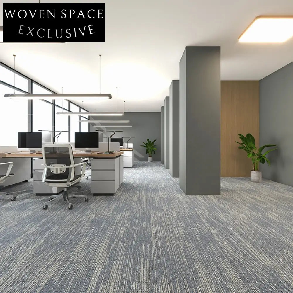 Modern Polypropylene Commercial Office Carpet Roll, Large Area Custom Floor Mat
