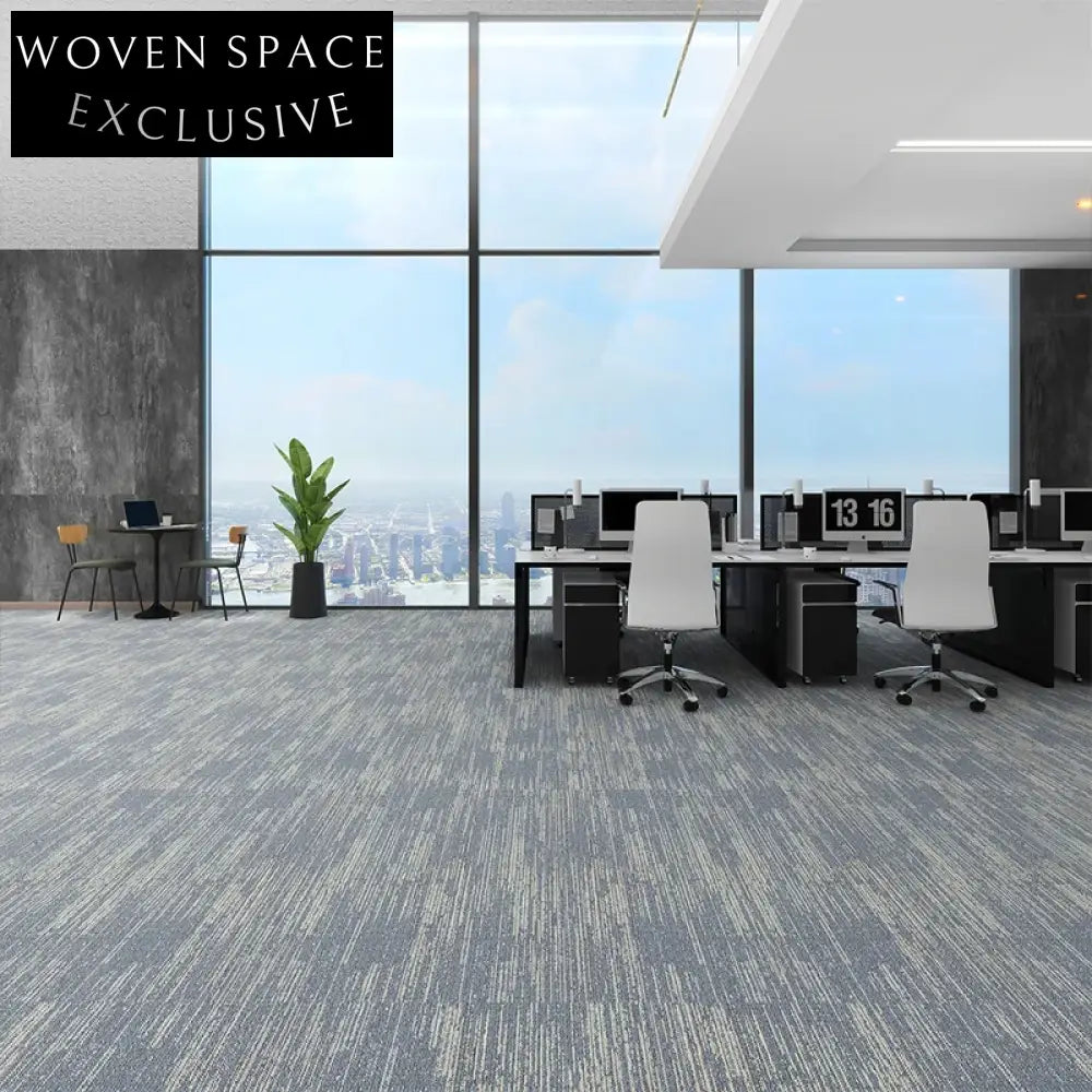 Modern Polypropylene Commercial Office Carpet Roll, Large Area Custom Floor Mat