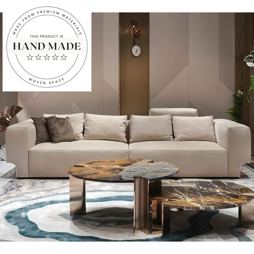 Modern Purple Velvet Italian Style Luxury Chesterfield Sofa