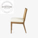 Modern Rattan Back Wooden Dining Chair for Cafe Restaurant Use