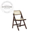 Modern Retro Solid Wood Dining Chair for Indoor and Outdoor Use