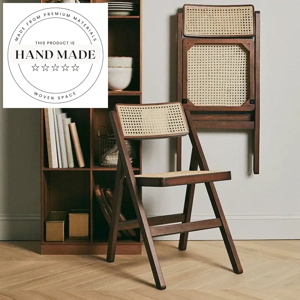 Modern Retro Solid Wood Dining Chair for Indoor and Outdoor Use